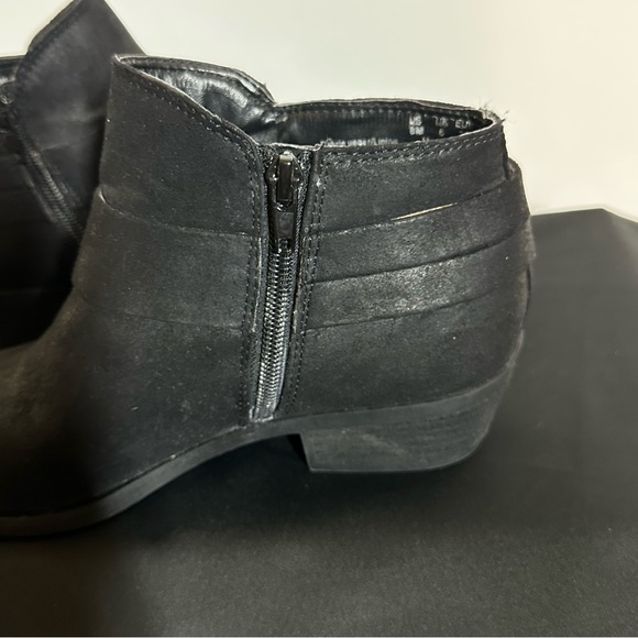 Women's Mystify black Ankle Boot Sz 8 - Picture 7 of 8